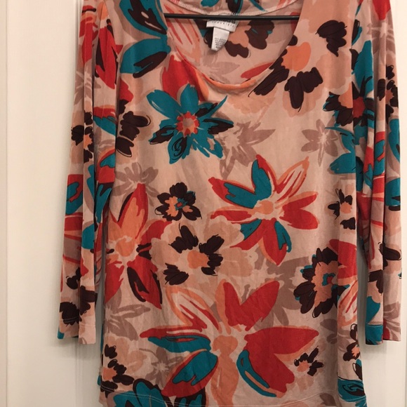 Chico's Tops - Chico’s travelers top size 0